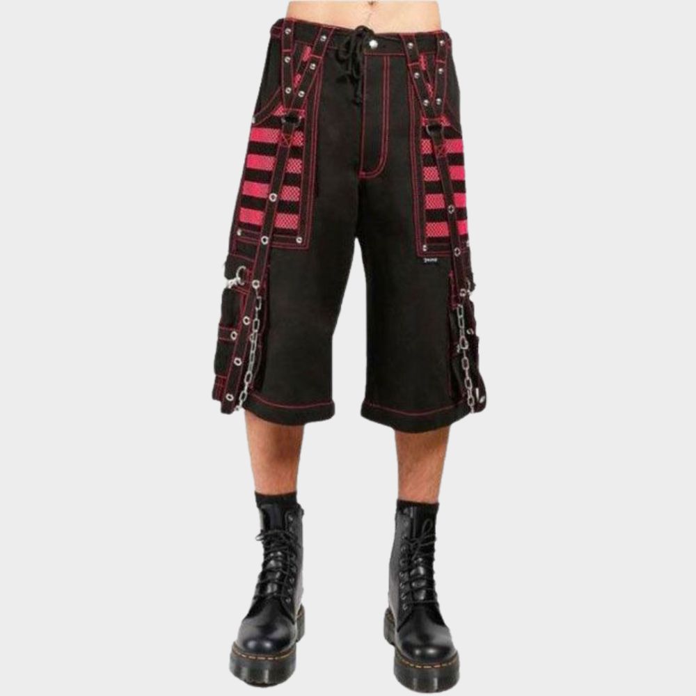 men wearing 90s gothic tripp pants at gothic clothings.