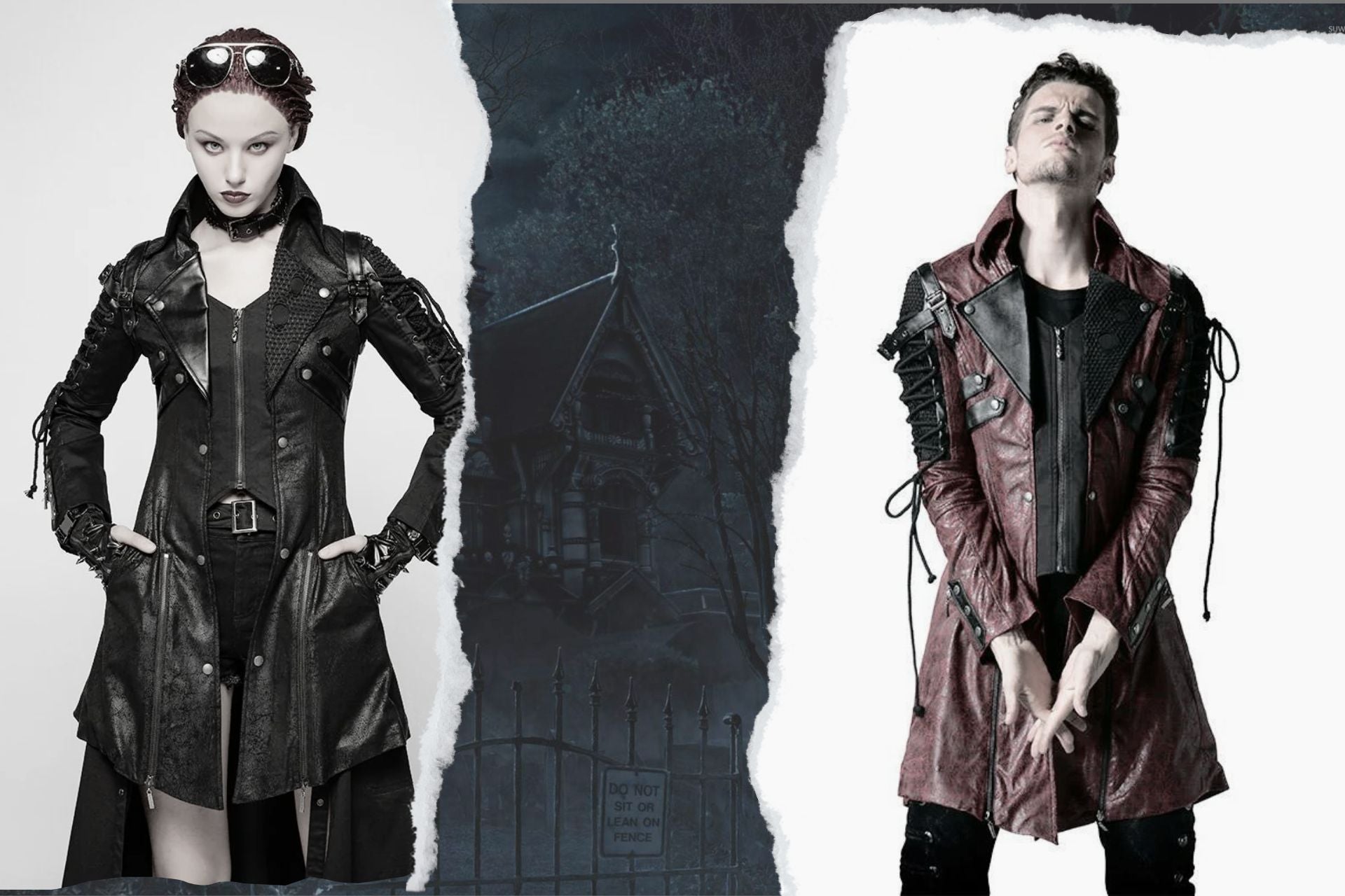 gothic outfits for men & Women