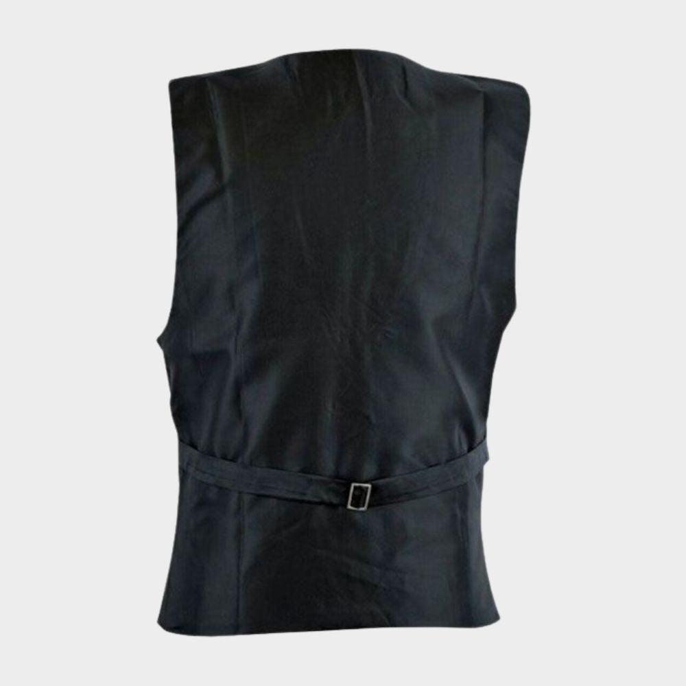 black gothic vest men