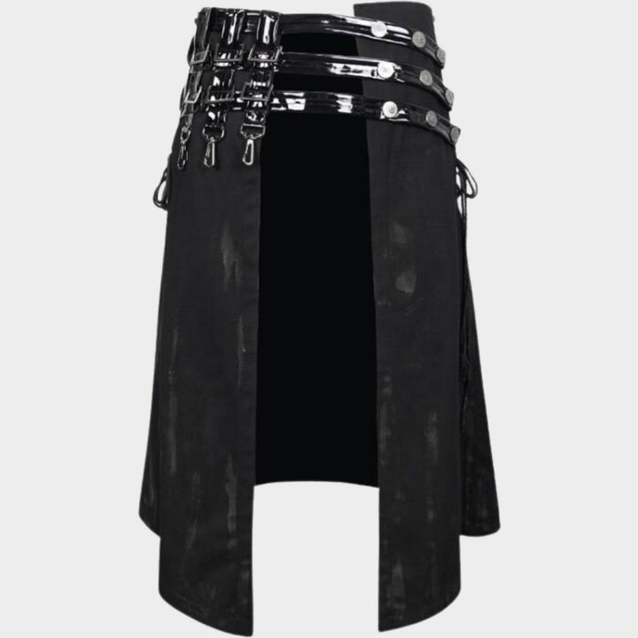 grim reaper skirt with grey background