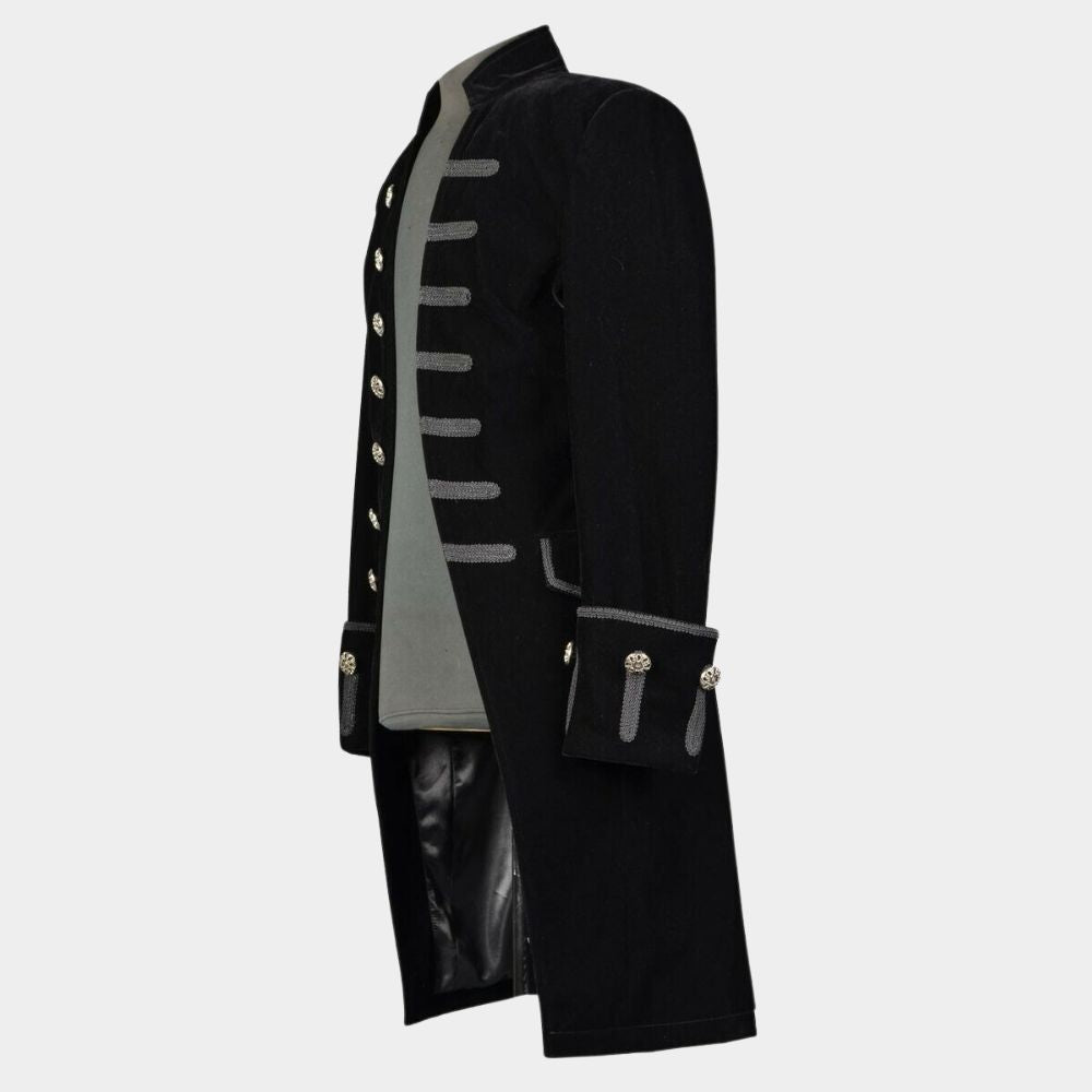 Men's Gothic Victorian Military Coat