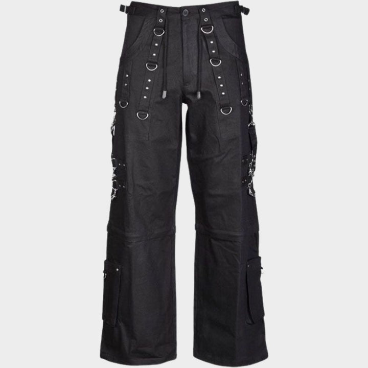 Modern Gothic: Black Pants for Men by Gothic Clothing
