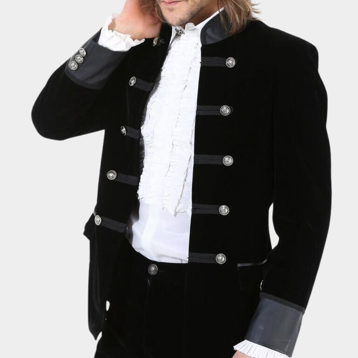 Gothic Aristocrat Velvet Jacket