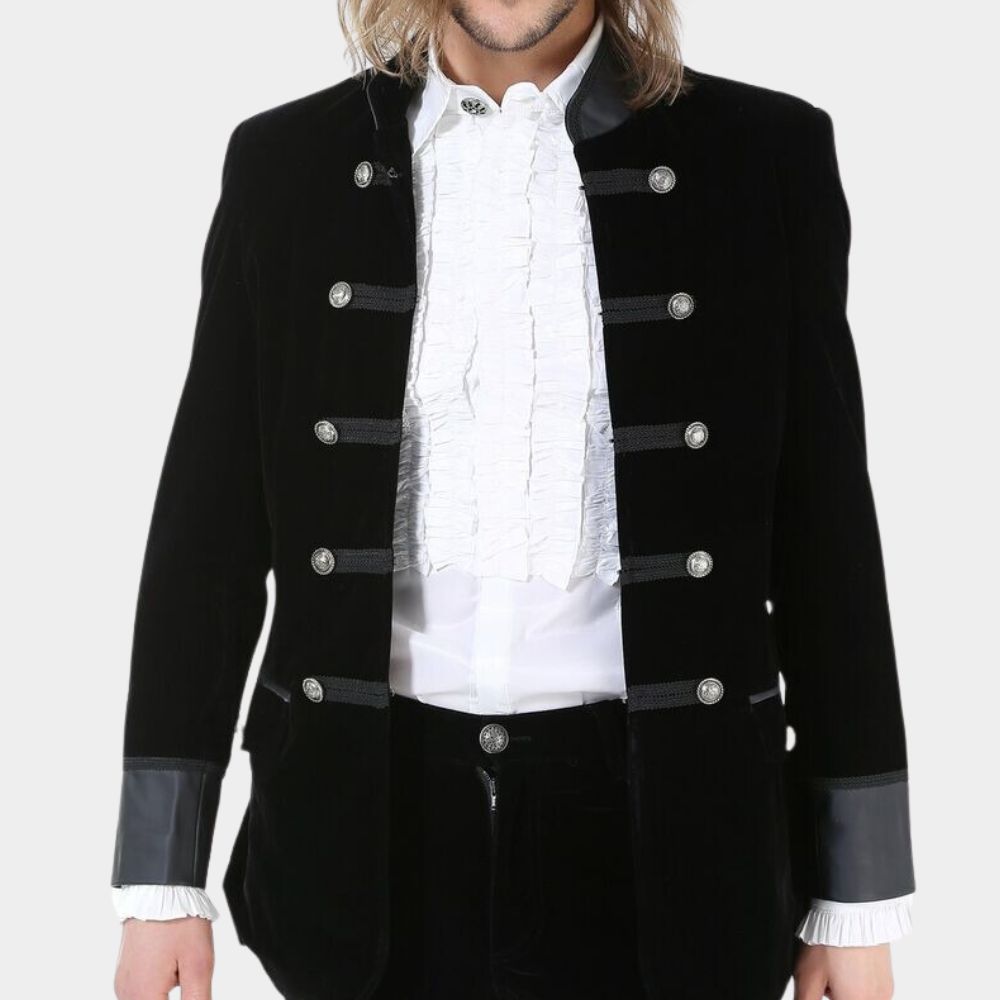 Gothic Aristocrat Velvet Jacket