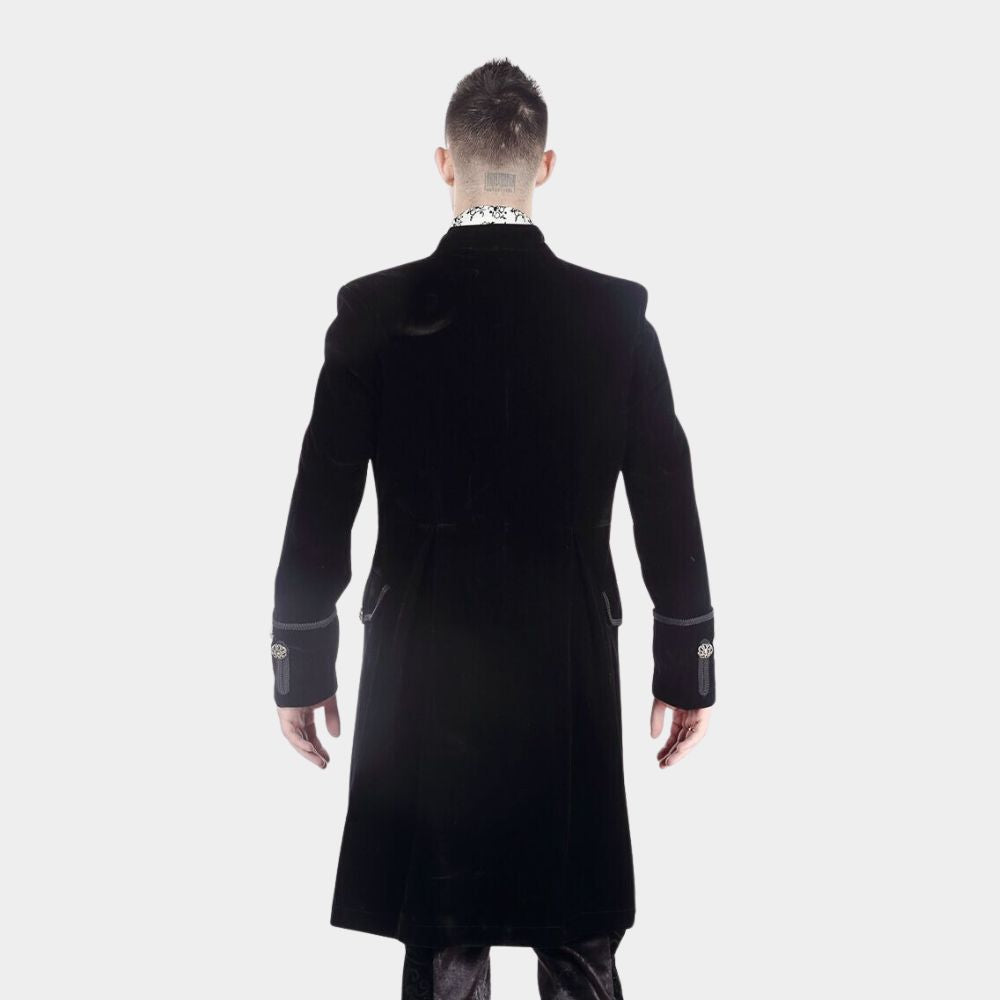 Men's Gothic Victorian Military Coat