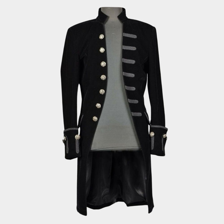 Men's Gothic Victorian Military Coat